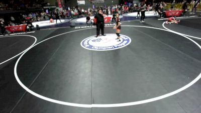 115 lbs Quarters - Sophia Marie Gonzales, SilvaBack Training Center vs Leili Agaeva, California