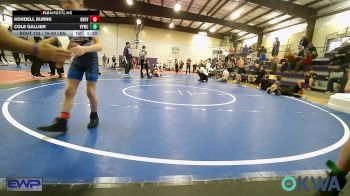 76-80 lbs Rr Rnd 3 - Kordell Burns, Grover Rains Wrestling Club vs Cole Gallier, Verdigris Youth Wrestling
