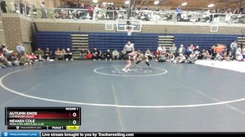 100/107 Round 1 - Autumn Knox, Clearwater Valley vs Nevaeh Cole, Middleton Wrestling Club