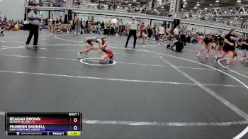 64 lbs Finals (2 Team) - Reagan Brown, PA West Yellow vs Muirenn Bagnell, MGW Something Wicked