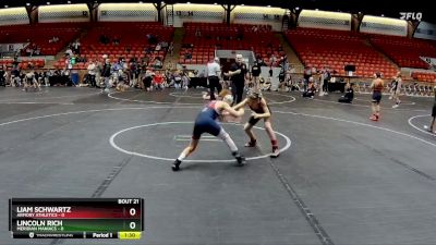 60 lbs Round 7 (8 Team) - Ethan Schwartz, Armory Athletics vs Boone Reynolds, Pursuit WC