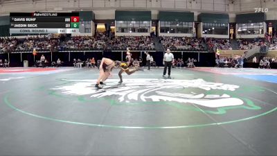 175-4A/3A Cons. Round 2 - Jaedin Seck, Seneca Valley vs Davis Ruhf, Annapolis