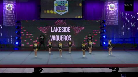 Lakeside Vaqueros [2022 Mitey Mite Show Cheer 1] 2022 Pop Warner National Cheer & Dance Championship