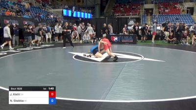 132 lbs Cons 32 #1 - Jacob Kiehl, Ohio vs Nolan Skebba, Wisconsin