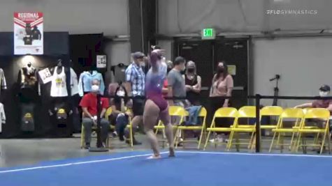 Eden King - Floor, San Mateo Gymnastics - 2021 Region 1 Women's Championships