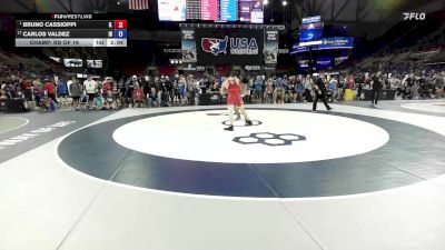 157 lbs Champ. Rd Of 16 - Bruno Cassioppi, IL vs Carlos Valdez, ID