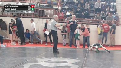 75_B lbs Consi Of 8 #2 - Roman Downey, Avella vs Ryder Limpar, Northampton