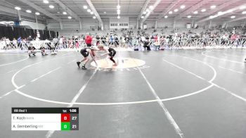 135 lbs Rr Rnd 1 - Trenton Koch, Mat Assassins Red vs Aiden Gemberling, Team 922