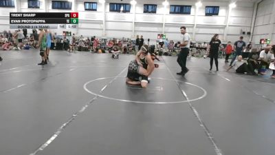 138 lbs Round 2 (4 Team) - Evan Protopappa, Youngstown Elite vs Trent Sharp, St. Paris Graham