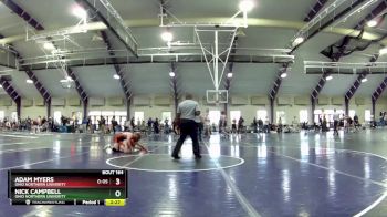 174 lbs Quarterfinal - Adam Myers, Ohio Northern Univerity vs Nick Campbell, Ohio Northern Univerity