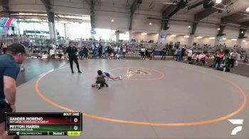 70 lbs Cons. Round 2 - Peyton Marsh, Spartan Mat Club vs Xander Moreno, NXT Level Wrestling Academy