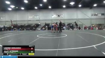 144 lbs Semis & 1st Wrestleback (8 Team) - Jasmine Hernandez, Illinois vs Alley Altringer, Minnesota Storm