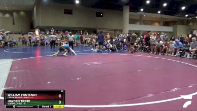 113 lbs Round 5 (6 Team) - William Fontenot, Crusaders WC- Black vs Hayden Trimm, Guerrilla Red