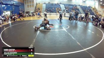165 lbs Round 2 (8 Team) - Kalias Nazario, Funky Monkey vs Amir Coston, George Jenkins WC