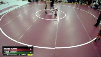 45 lbs Round 2 - Marek Ashburn, Minnesota vs Brooks Murray, Anoka Youth Wrestling