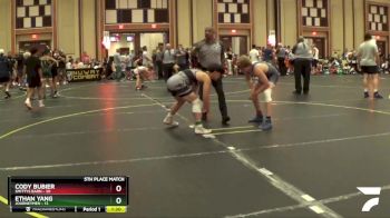 150 lbs Finals (8 Team) - Cody Bubier, Smittys Barn vs Ethan Yang, Journeymen