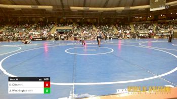 92 lbs Quarterfinal - Evan Cies, Malvern Wrestling Club vs Jaden Washington, Harvey Twisters