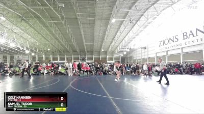 119 lbs Round 1 (4 Team) - Colt Hannsen, Utah Red vs Samuel Tudor, Team Oregon