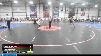 68 lbs Rd# 6- 9:00am Saturday Final Pool - Dawson Grady, NCWAY National Team vs Landon Wilbur, Untouchables