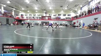 141 lbs Champ. Round 2 - Ronan Schuelke, McKendree vs Ethan Leake, Chadron State