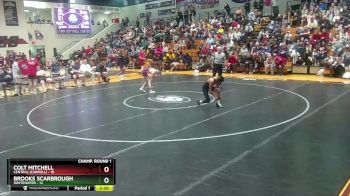 113 lbs Round 1 (16 Team) - Colt Mitchell, Central (Carroll) vs Brooks Scarbrough, Whitewater