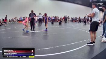 64 lbs Round 4 (8 Team) - Nora Calhoun, Untouchables vs Hais Thao, Missouri Outlaws