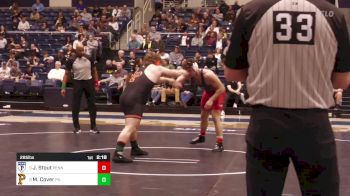 285 lbs Round Of 16 - John Stout, Pennsylvania vs Matthew Cover, Princeton