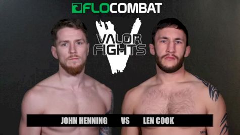 John Henning vs. Len Cook - Valor Fights 47