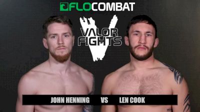 John Henning vs. Len Cook - Valor 47