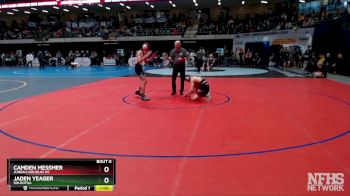 119 lbs Cons. Semi - Camden Messmer, Juneau-Douglas HS vs Jaden Yeager, Soldotna
