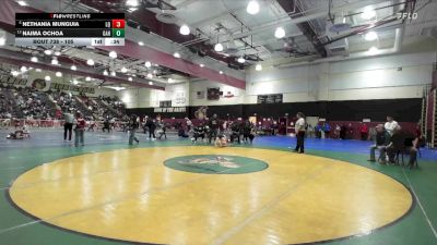 105 lbs 5th Place Match - Nethania Munguia, La Quinta/La Quinta vs Naima Ochoa, Gahr