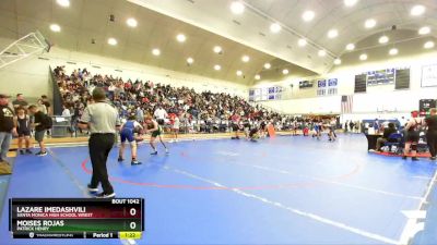 138 lbs Champ. Round 1 - Joseph Farr, Santa Monica High School Wrest vs Nour Al-Sadek, Capo Valley