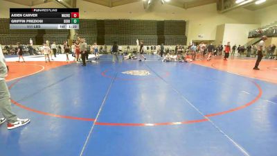 111 lbs Rr Rnd 3 - Aiden Carver, Mat Assassins Black vs Griffin Preziosi, Derry Kings