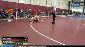 197 lbs Champ. Round 1 - Coy Spooner, U.s. Coast Guard Academy vs Niko Chitty, Norwich University