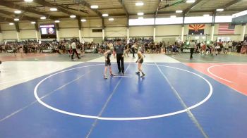 78 lbs Quarterfinal - Ty Roundy, Davis WC vs Lochart Kirkham, Show Low