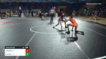 120 lbs Consi Of 32 #2 - Jakob Brown, Grapplers Garage vs Kristofer Arrey, Threshold Wrestling