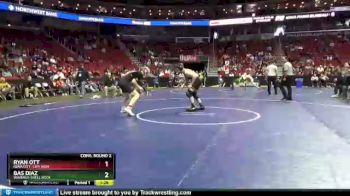 3 lbs Cons. Round 2 - Ryan Ott, Iowa City, City High vs Bas Diaz, Waverly-Shell Rock