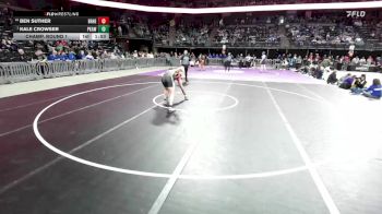 Champ. Round 1 - Kale Crowser, Philip/Kadoka Area/Wall vs Ben Suther, Britton-Hecla