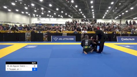 Michelangelo De Aguiar Coiro vs Thomas Tupper, Jr. 2024 World Masters IBJJF Jiu-Jitsu Championship