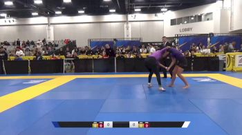 Marta María Ovalle Hurtado vs Livia Felix Gritti Da Silva 2024 World IBJJF Jiu-Jitsu No-Gi Championship