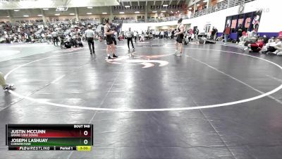 174 lbs Cons. Round 6 - Joseph Lashuay, Cornerstone vs Justin Mccunn, Grand View (Iowa)