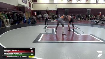 JV-27 lbs Quarterfinal - Bradley Nichols, Linn-Mar vs Norshawn Pompilus, Waterloo East