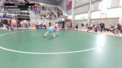 53 kg Cons. Rd Of 32 - Jade Stockton, 308 Wrestling Academy vs Ivy Brandenburg, Victory School Of Wrestling