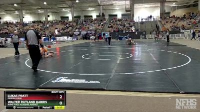 A 138 lbs 5th Place Match - Walter Rutland Harris, Hume-Fogg Academic Magnet vs Lukas Pratt, Pigeon Forge