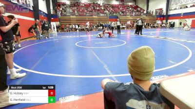 119 lbs Round Of 16 - George Hulsey, Bishop Kelley vs Gage Penfield, Collinsville Cardinals