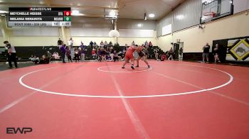 235 lbs Rr Rnd 3 - Meychelle Heisse, Stillwell HS Girls vs Melania Nenaikita, Mcloud HS Girls