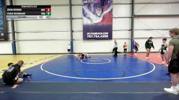 132 lbs Rr Rnd 3 - Zion Borge, Team Shutt vs Cole Schisler, Parabellum Wrestling Academy