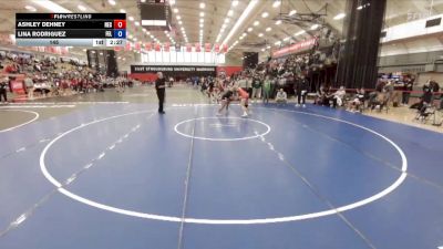 145 lbs Semis & Wb - Lina Rodriguez, Felician vs Ashley Dehney, New England College