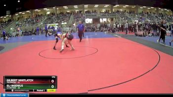 172 lbs Semis & 1st Wrestleback (8 Team) - Eli Bisenius, La Grande vs Gilbert Whitlatch, Tillamook