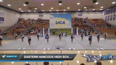 Eastern Hancock High School - Game Day Varsity - Non Tumble [2022 Game Day Varsity - Non Tumble Day 1] 2022 UCA Hoosier Regional